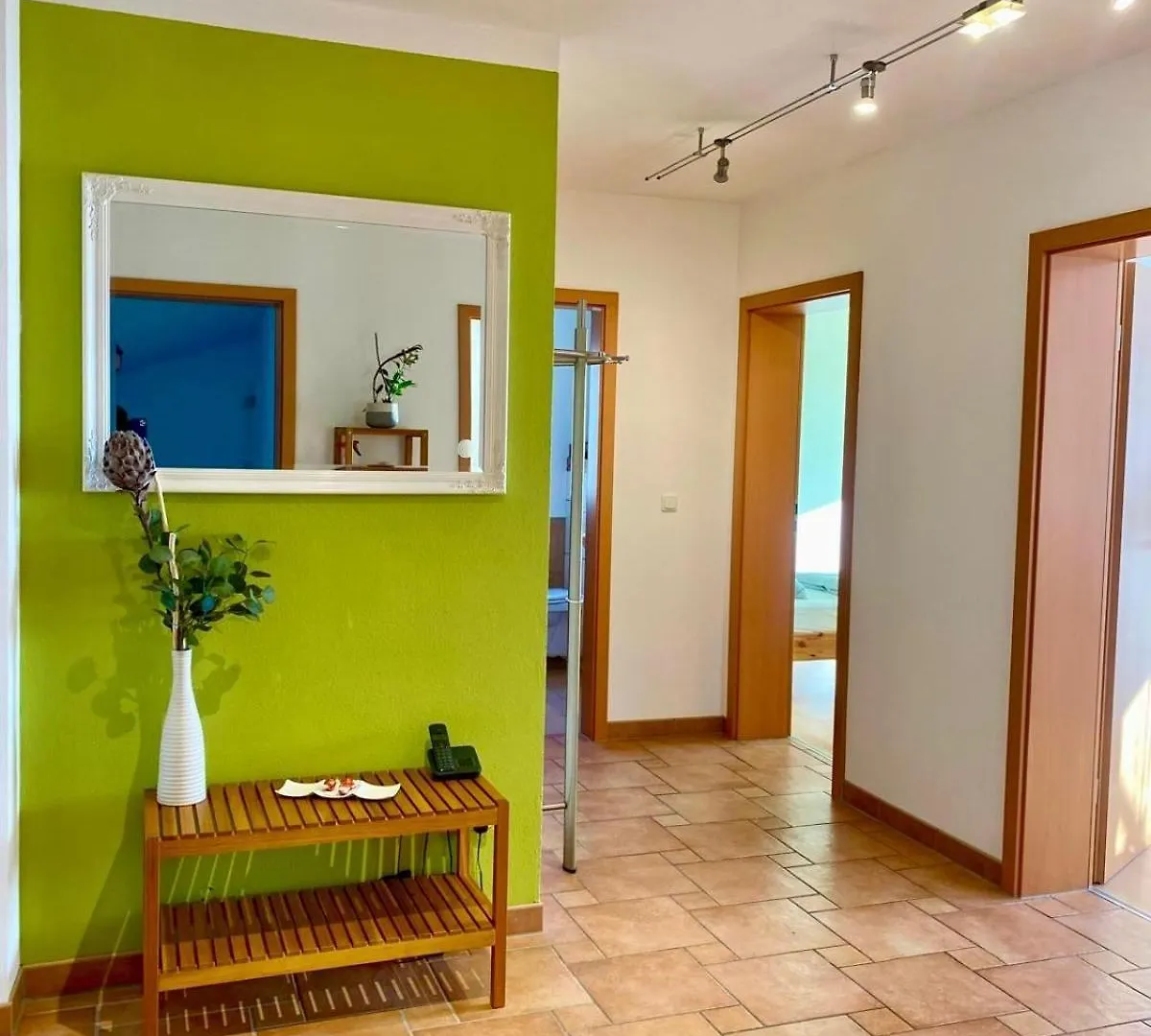 Ferienwohnung Casa Terrazza Stadtlauringen 아파트